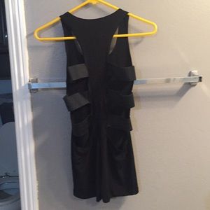 Cut out Black One-Piece